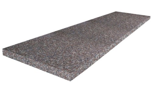 Stopnica Granitowa Tiles Stopnica Królewski Brąz 150x33x2 cm – Płomieniowana z Polerowanym Czołem brązowa