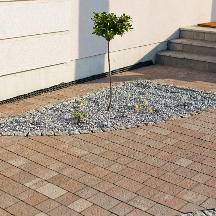 Bruk-Bet Kontur kostka brukowa 6 cm brąz kasztanowy