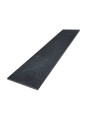 Bazalt Black Stopnica granitowa płomieniowana 150x33x2 cm czarny