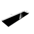 Black Pearl Parapet granitowy polerowany 150x33x2 cm czarny