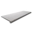 Stopnica Granitowa Szara 120x35x2 cm Bullnose – Zaokrąglona Płomieniowana