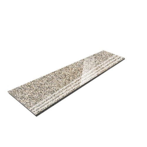 Stopnica Granitowa Beżowa 100x35x2 cm – Polerowana Antypoślizgowa