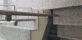 Bianco Sardo Stopnica granitowa płomieniowana 150x33x2 cm szary