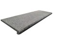 Stopnica Granitowa 135x35x2 cm Bullnose płomieniowany – New Dark Grey Grafit