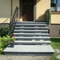 New Dark Grey Bullnose Stopnica Granitowa 135x35x2 cm grafit