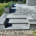 Bullnose Stopnica Granitowa 135x35x2 cm szary