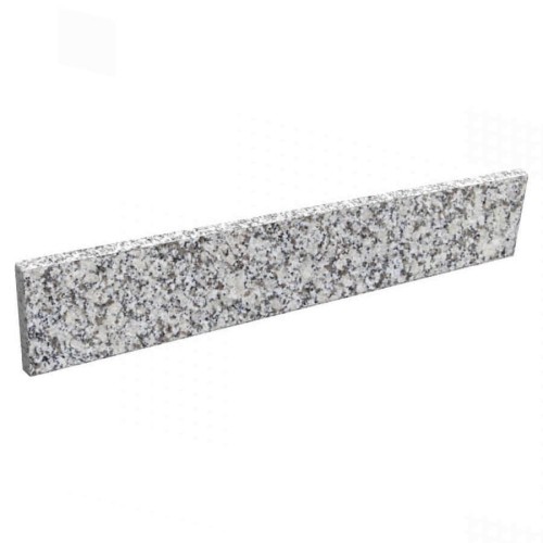 Cokół Granitowy Bianco Sardo 61x8x1 cm – Polerowany Szary