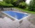 Bullnose obrzeże basenowe granitowe 100x35x4 cm szary