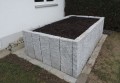 Palisada Granitowa 50x10x10 cm szary