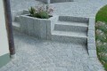 Palisada Granitowa 120x10x10 cm szary