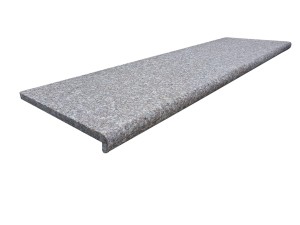 Stopnica Granitowa Bullnose 100x35x4 cm Brązowa – Schody Zewnętrzne