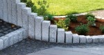 Palisada Granitowa Szara 10x10x33 cm – Opornik Ogrodowy