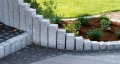 Palisada Granitowa 100x20x5 cm szary