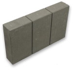 Obrzeże dekoracyjne Pater Sora 50x28x8 cm – Szare