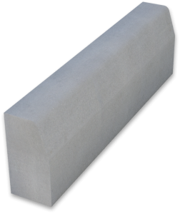 Krawężnik drogowy Pater 15x30x100 cm – Szary (Uliczny)