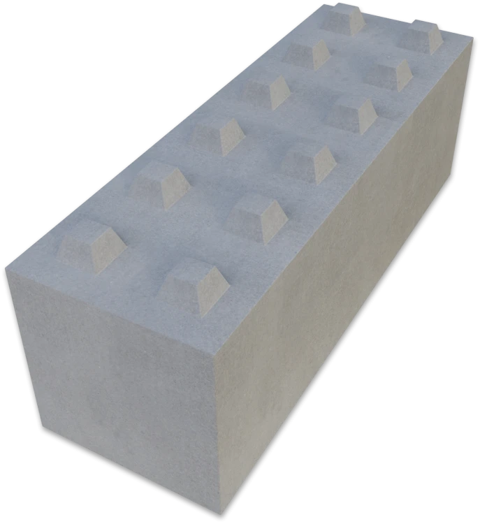 Blok oporowy betonowy Pater 180x60x60 cm – Typu Lego