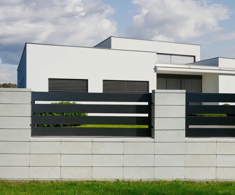 Bruk-Bet Continental daszek ogrodzeniowy 50x22,5x5 wapień szary
