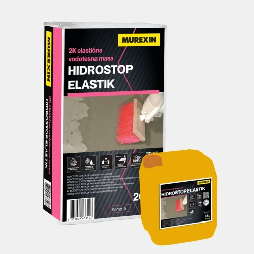 Hidrostop Elastik Murexin - dwuskładnikowa izolacja wodoodporna 17,5 kg, mostkująca rysy do 2,5 mm