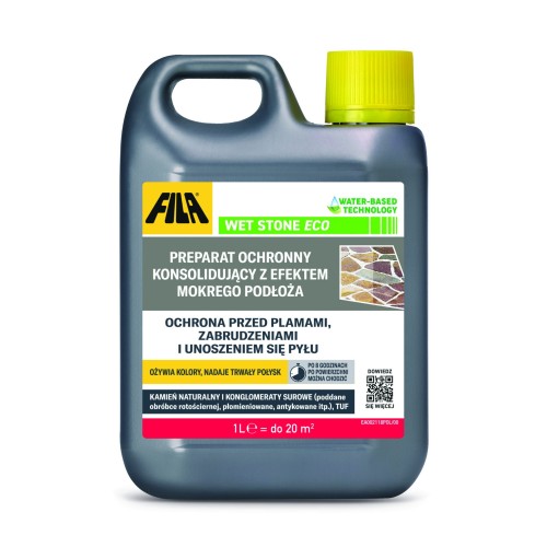 Fila Wet Stone ECO 1L - impregnat wybarwiający z efektem mokrego kamienia