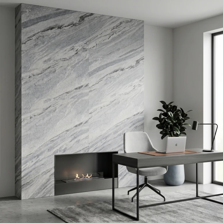 Fornir Kamienny Artic Storm XXL 122x280x0,2 cm - wielkoformatowy arkusz kamienia StoneTiles