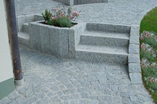 Palisada Granitowa Tiles G603 10x10x100 cm – Łupana szara