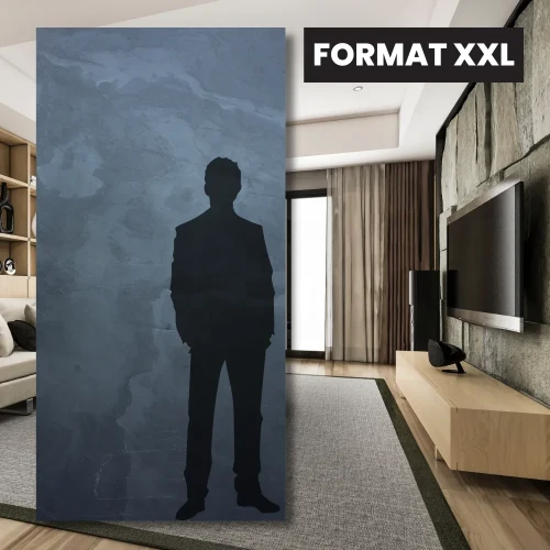 Fornir Kamienny Black Slate XXL 122x244 cm - naturalny lupek o grubosci 0,2 cm