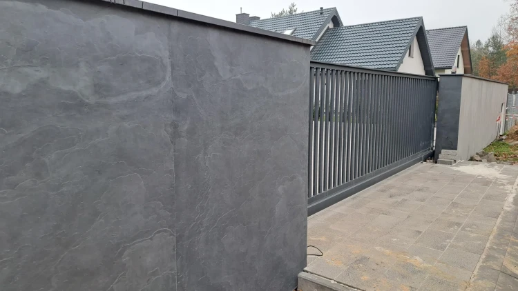 Fornir Kamienny Black Slate XXL 122x280x0,2cm – zdjęcie 6