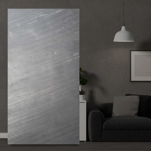 Fornir kamienny Line Black 122x61x0,2 cm - elegancka czerń naturalnego kamienia