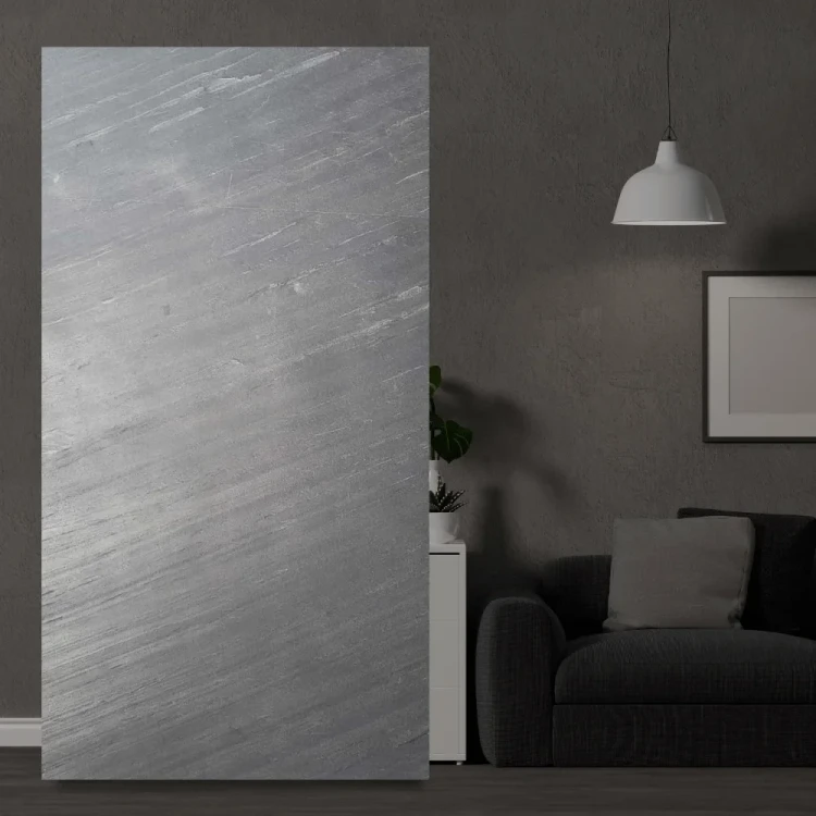 Fornir kamienny Line Black 122x61x0,2 cm - elegancka czerń naturalnego kamienia
