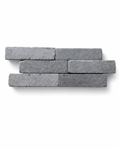 Kostka brukowa Kadappa Black Limestone Bębnowany 5x20x5 cm – zdjęcie 2