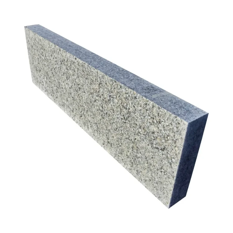 Obrzeże granitowe 8x30x80-120 cm góra i bok płomień – zdjęcie 2