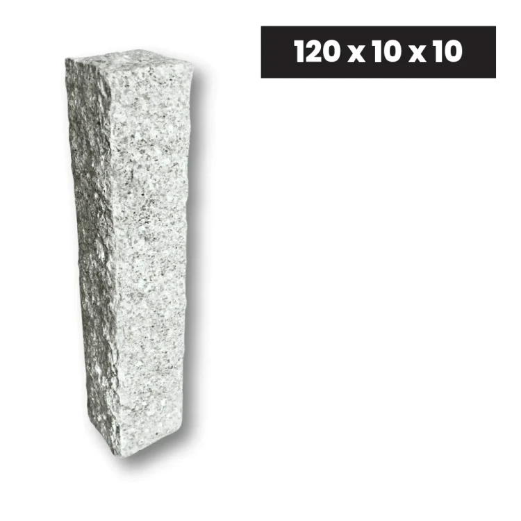 Ogrodowa Palisada Granitowa G603 120x10x10 cm – zdjęcie 2