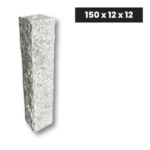 Ogrodowa Palisada Granitowa G603 150x12x12 cm – zdjęcie 2