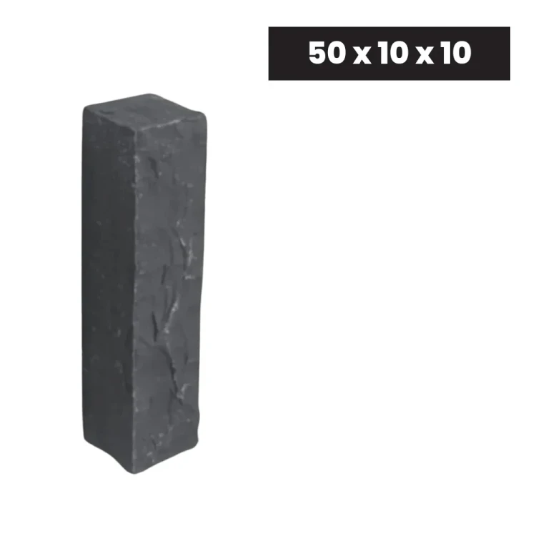 Ogrodowa Palisada Łupana G690 Bazalt Black 50x10x10 cm – zdjęcie 2