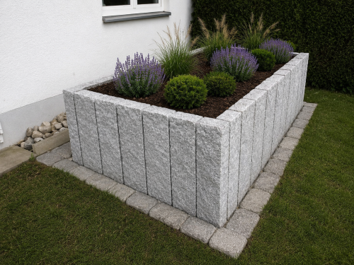 Palisada Ogrodowa / Obrzeże Granit G603 100x30x7 cm - szary granit