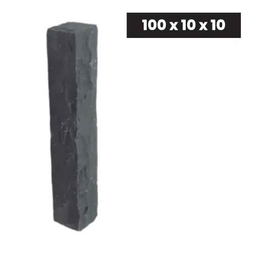 Ogrodowa Palisada Łupana G690 Bazalt Black 100x10x10 cm – zdjęcie 2