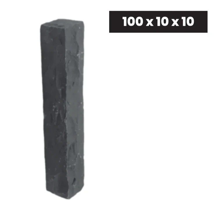 Ogrodowa Palisada Łupana G690 Bazalt Black 100x10x10 cm – zdjęcie 2