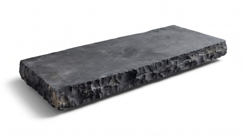 Palisada / Opornik Wapienny Kadappa Black Limestone 100x40x8 cm - mocny ciemny kamień