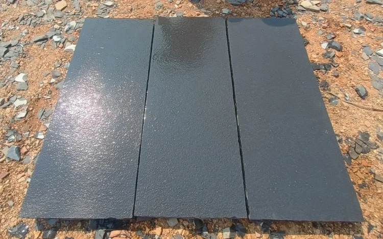 Palisada | Opornik Wapienne Kadappa Black Limestone 100x40x8 cm – zdjęcie 4