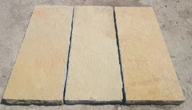 Palisada | Opornik Wapienne Tandur Yellow Limestone 100x40x8 cm – zdjęcie 7