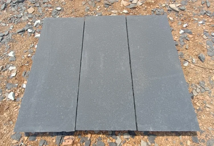 Palisada | Opornik Wapienne Kadappa Black Limestone 100x40x8 cm – zdjęcie 5