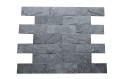 Kamień Elewacyjny Kwarcyt Tiles Silver Grey Brick 10x30 cm – Łupany szary