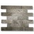 Kamień Elewacyjny Łupek Tiles Silver Shine Brick 10x30 cm – Łupany szary