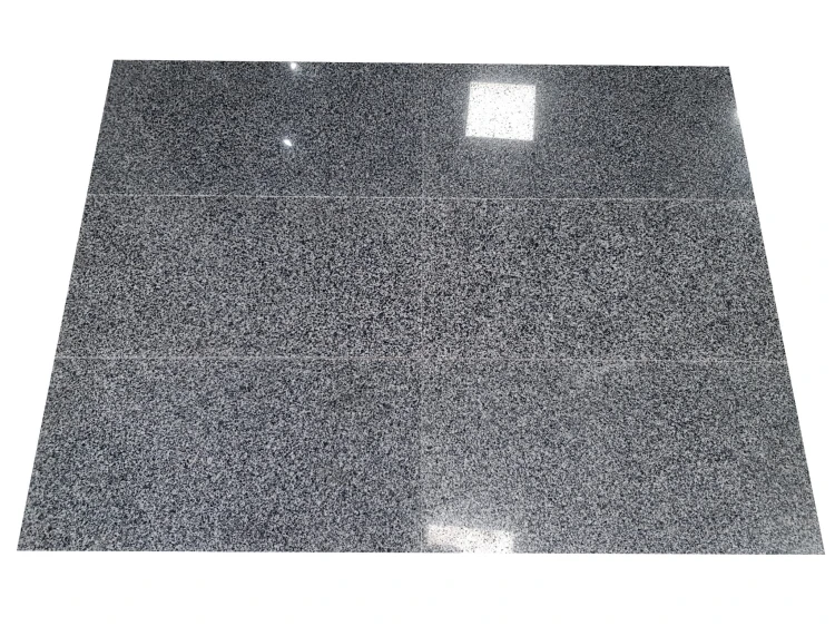 Tiles Płytka granitowa Dark Grey New G654 polerowana 30,5x61x1 szary