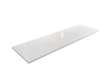 Parapet z Konglomeratu Tiles Polare Snow White 92x30x2 cm – Polerowany biały (Aglomarmur do Wnętrz)