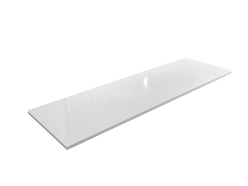 Parapet z Konglomeratu Tiles Polare Snow White 92x30x2 cm – Polerowany biały