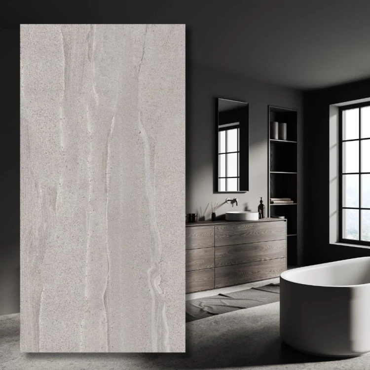Gres Berlin Grey Satynowy 120x60 cm - elegancka płytka w głębokiej szarości