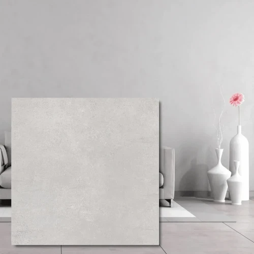 Gres Cement Light Grey 60x60 8 mm - satynowy minimalizm w jasnej szarości