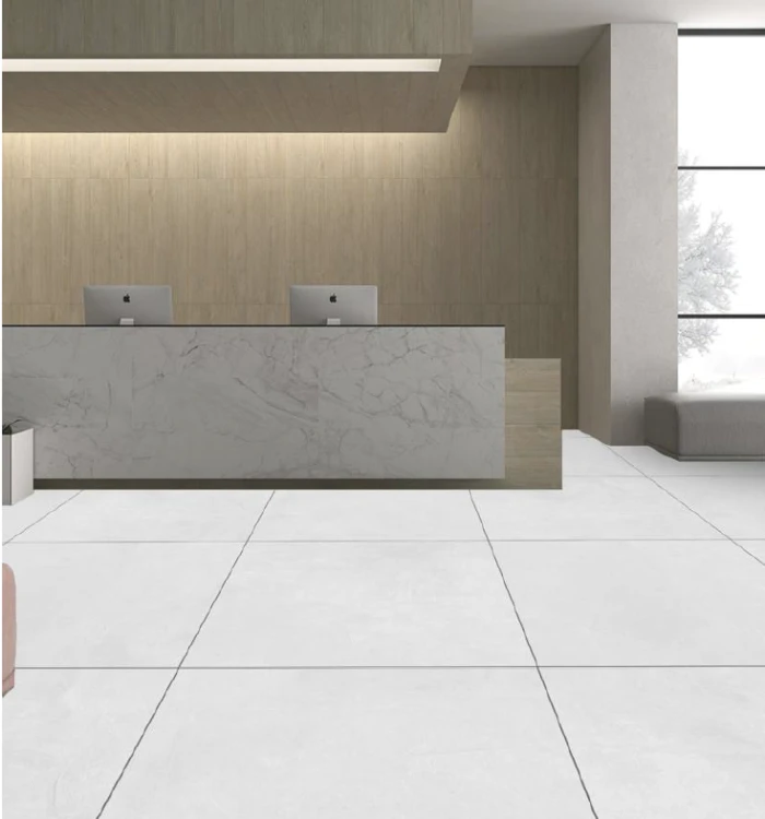 Gres Cement Lite Grey 60x60x0,8 cm – zdjęcie 4
