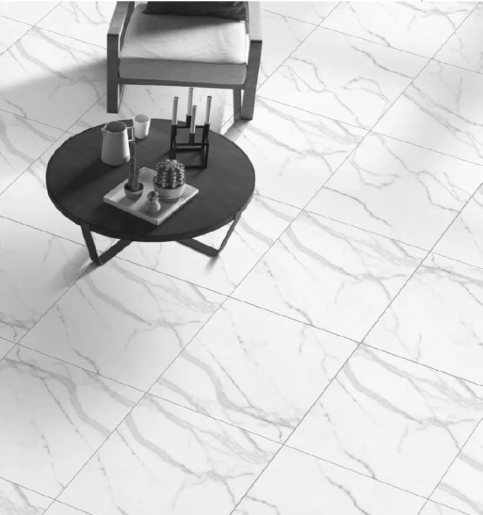 Gres Marble Calacatta Lite 60x60x0,9 cm – zdjęcie 3